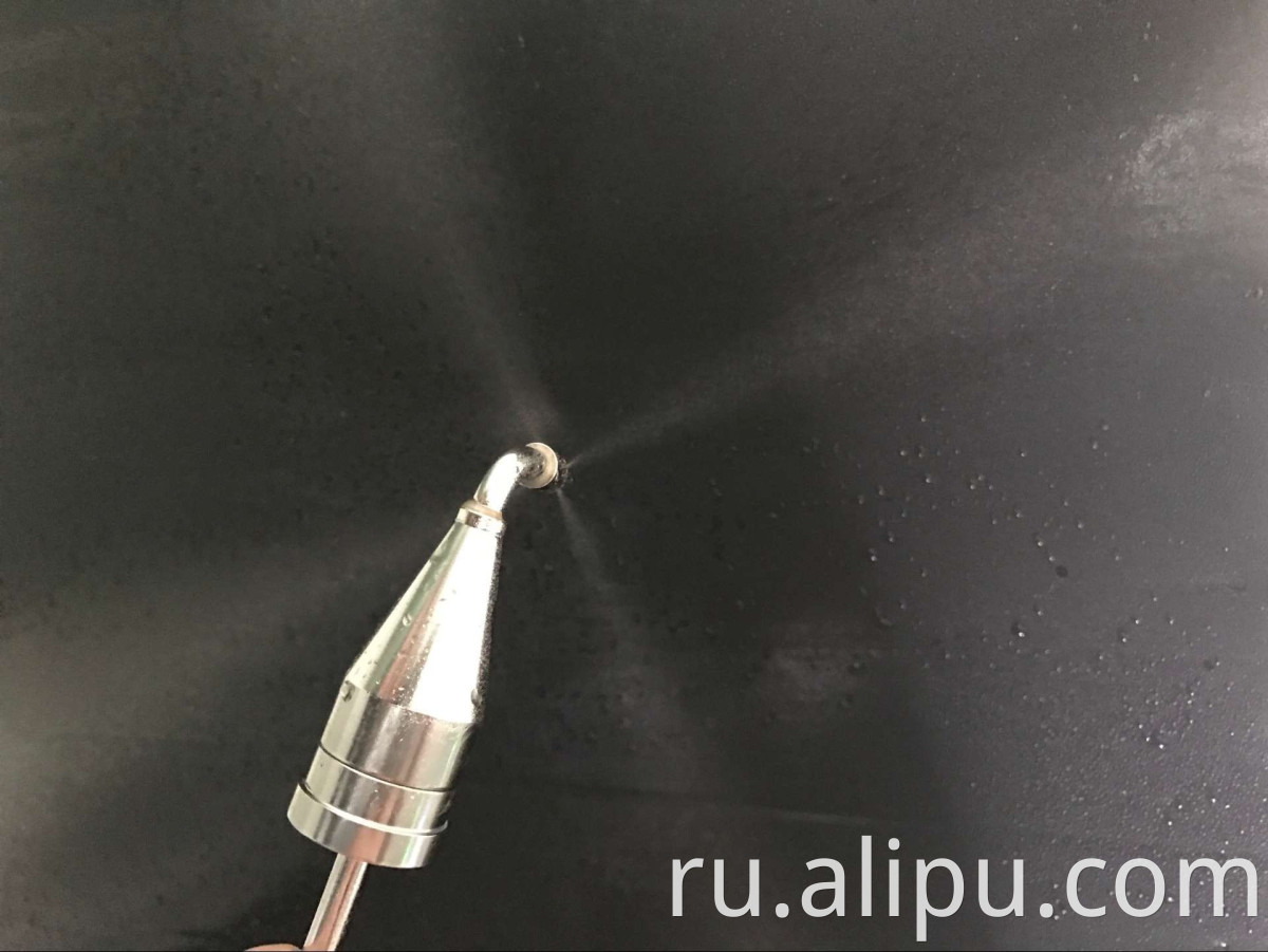 Injection nozzle spray